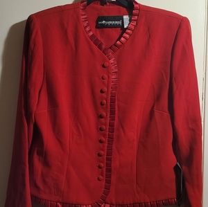 Sag Harbor Dress Petite Womens Blouse